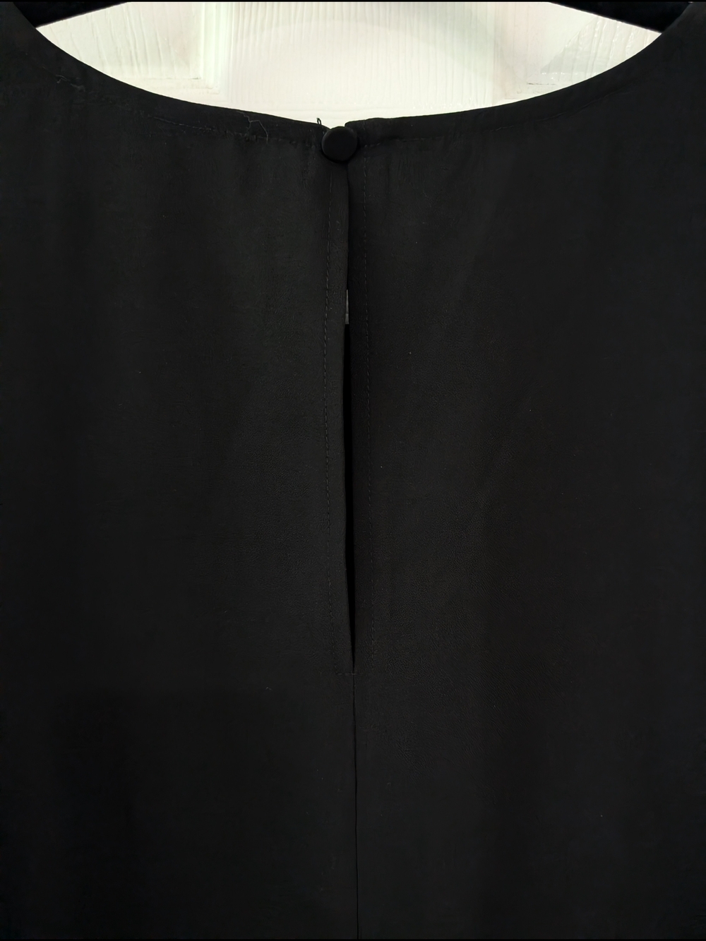 Eloquii Black Sheer Puff Long Sleeve Blouse in Size 22 - Picture 10 of 11